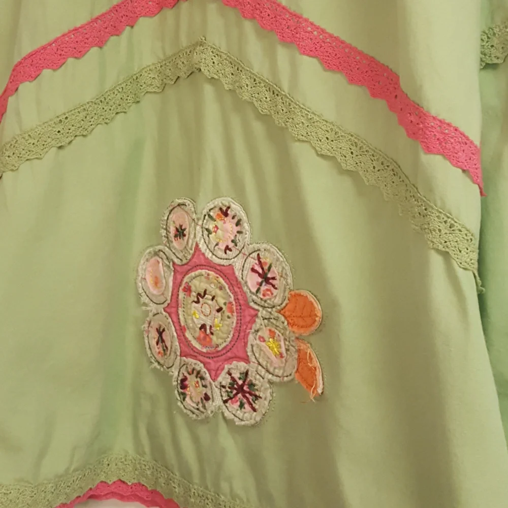 The Children's Place Boho Pink Green Skirt